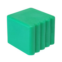 Заглушка для парт 25x25 зеленая