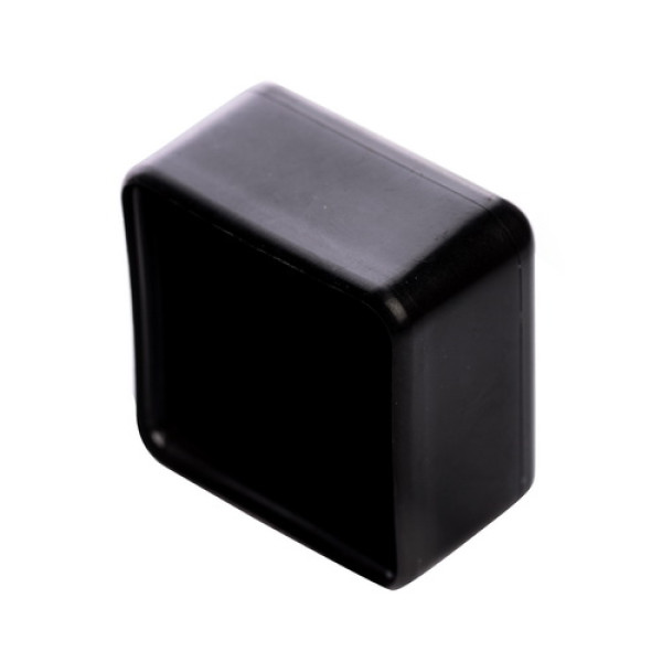Наружная заглушка на трубу 40x40 черная